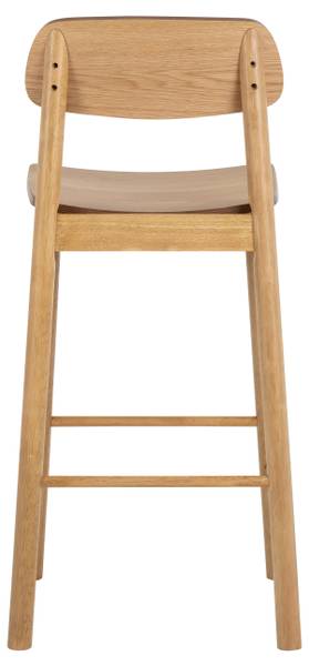 Barstuhl Anggai 2er-Set - Holz - Massivholz - 44 x 105 x 47 cm