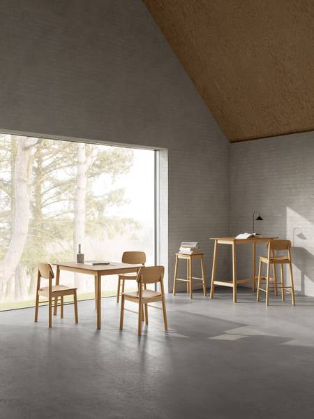 Barhocker Anggai 2er-Set - Holz - Massivholz - 44 x 77 x 40 cm