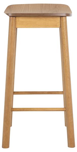 Barhocker Anggai 2er-Set - Holz - Massivholz - 44 x 77 x 40 cm