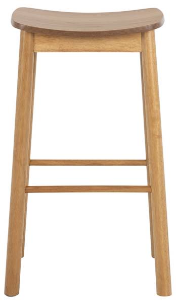 Barhocker Anggai 2er-Set - Holz - Massivholz - 44 x 77 x 40 cm