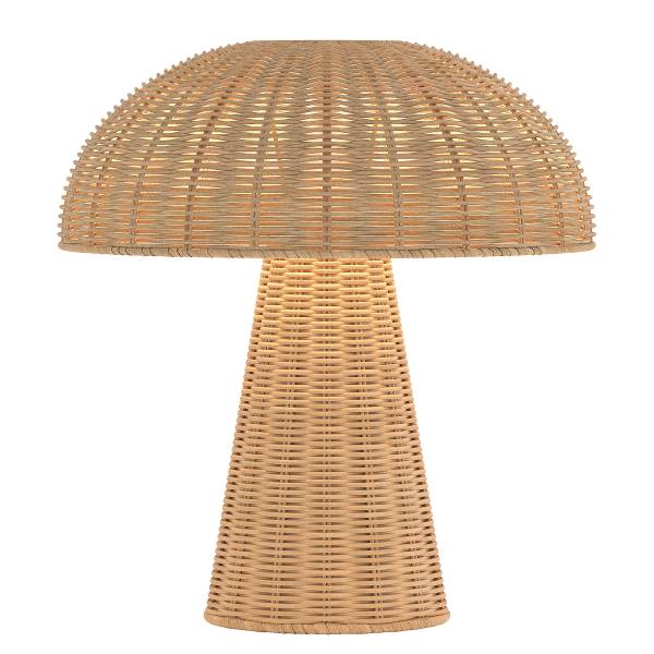 Tischleuchte Molto - Rattan - 1-flammig