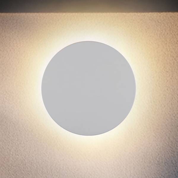 LED-Wandleuchte Lamont - Acrylglas - 1-flammig - Weiß