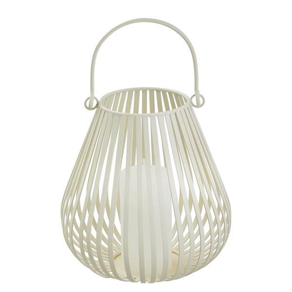 Laterne QUIETUDE - Eisen - Creme