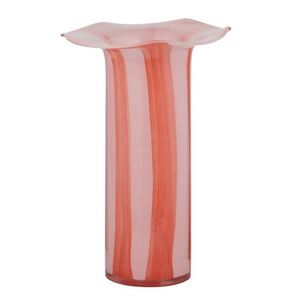 Vase GLORY - Glas - Rosa