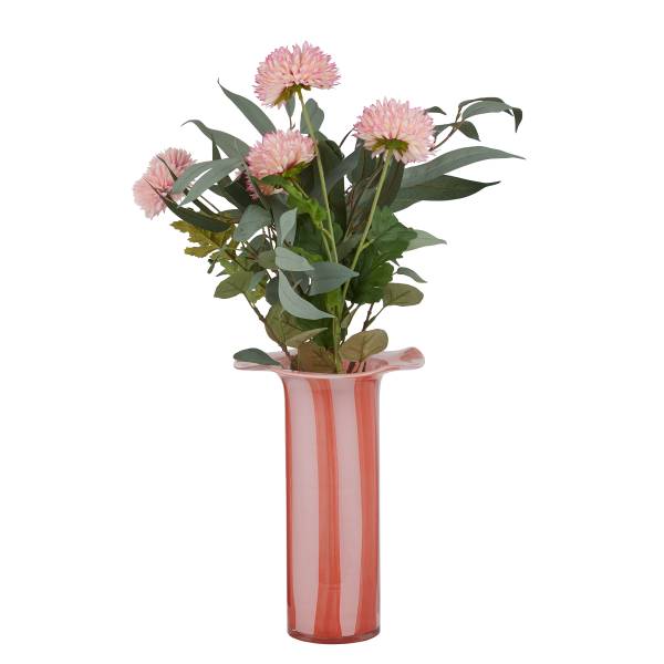 Vase GLORY - Glas - Rosa