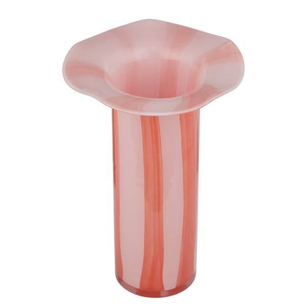 Vase GLORY - Glas - Rosa