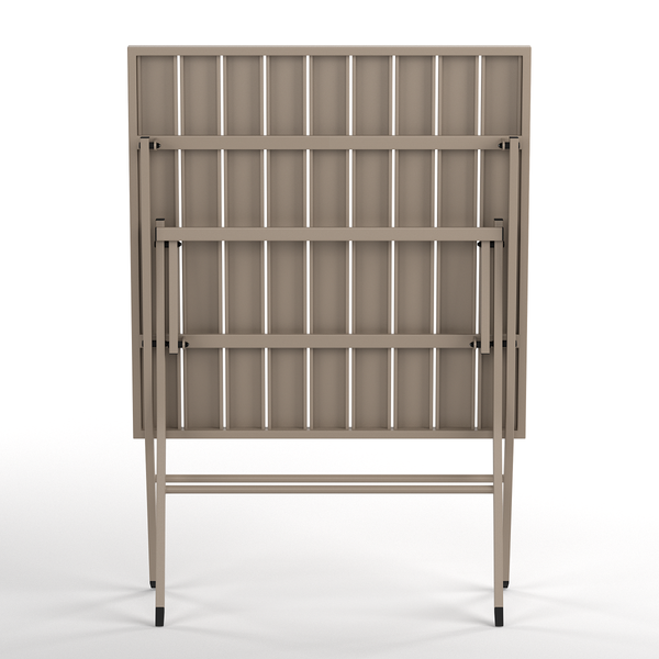 Klapptisch Kovo - Stahl - Taupe
