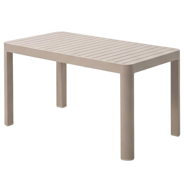 Ausziehbarer Gartentisch Yaro - Aluminium - Beige