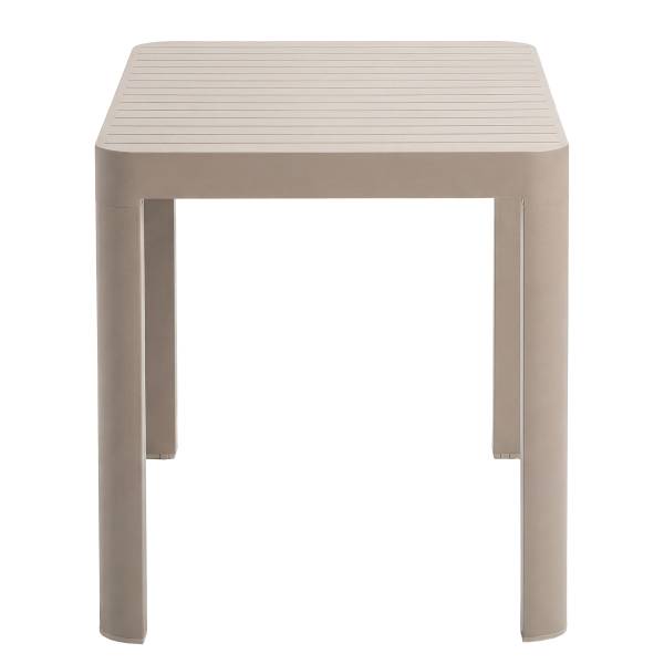 Ausziehbarer Gartentisch Yaro - Aluminium - Beige