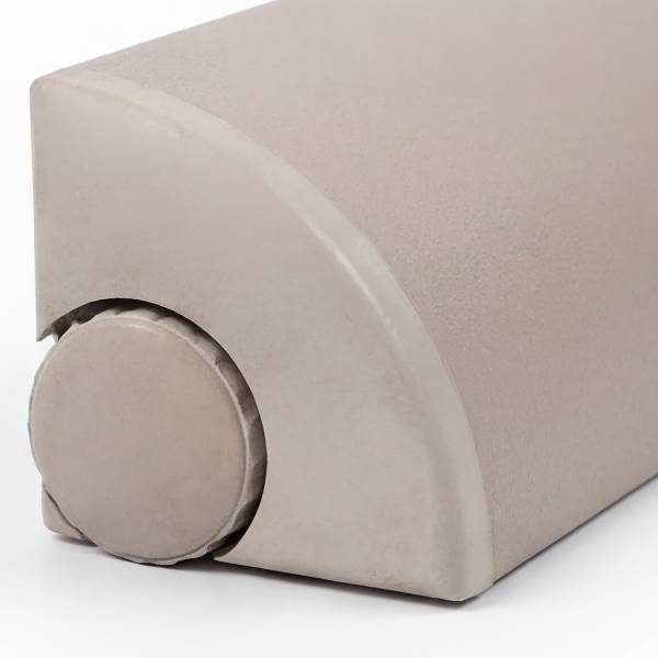 Ausziehbarer Gartentisch Yaro - Aluminium - Beige