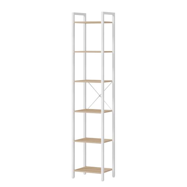 Regal Leesville IX - Beige / Weiß