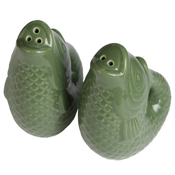 Salz-& Pfefferstreuer-Set KOI 2-tlg. - Dolomit - Grün