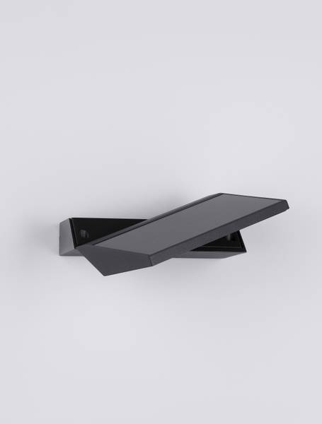 Außenwandleuchten Prim - Aluminium / Klarglas - Anthrazit