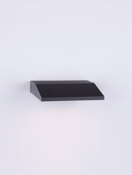 Außenwandleuchten Prim - Aluminium / Klarglas - Anthrazit