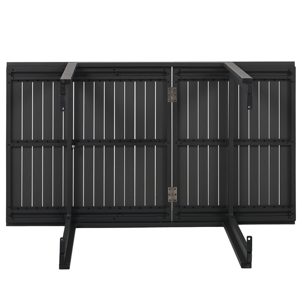 Klapptisch Livo - Aluminium - Grau
