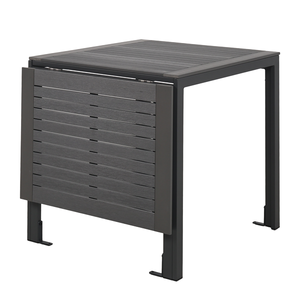 Klapptisch Livo - Aluminium - Grau