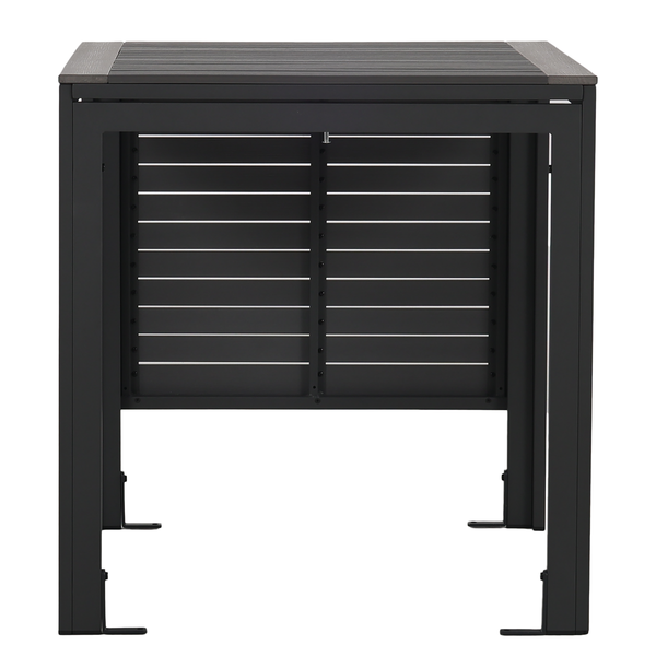 Klapptisch Livo - Aluminium - Grau