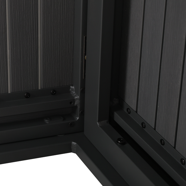 Klapptisch Livo - Aluminium - Grau