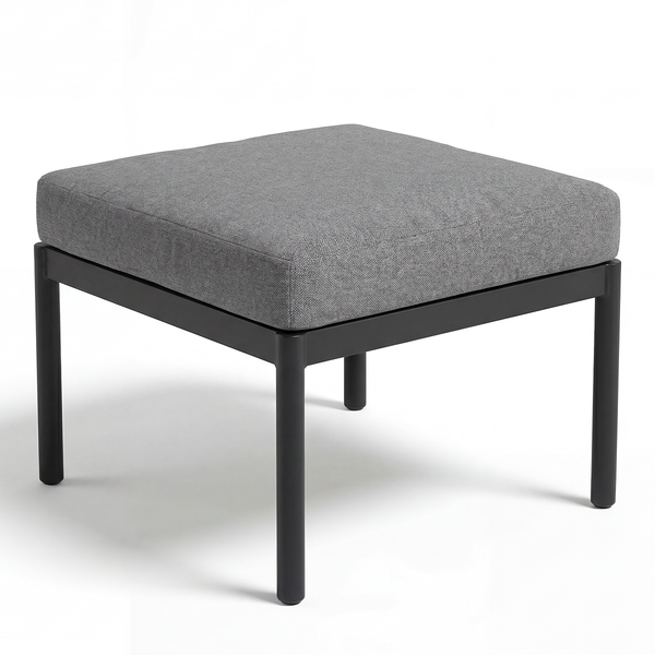 Loungeset Cuva 3-teilig - Aluminium - Grau