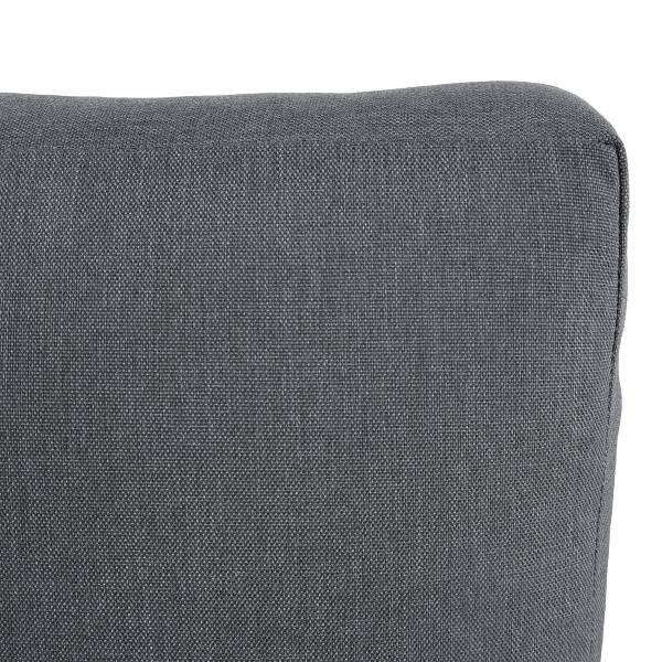 Loungeset Cuva 3-teilig - Aluminium - Grau