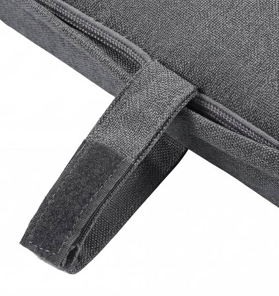 Loungeset Cuva 3-teilig - Aluminium - Grau
