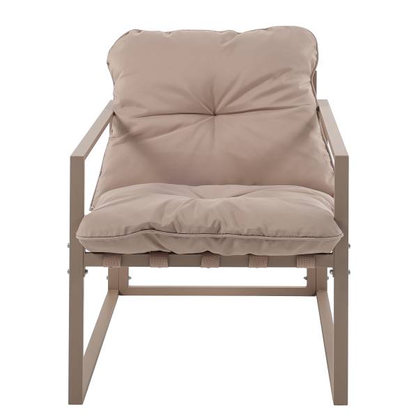 Gartensitzgruppe Savva 4-teilig - Stahl / Webstoff - Beige