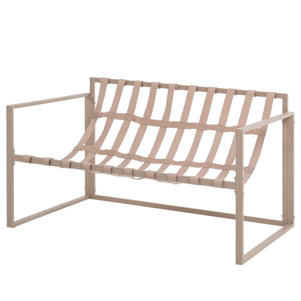 Gartensitzgruppe Savva 4-teilig - Stahl / Webstoff - Beige