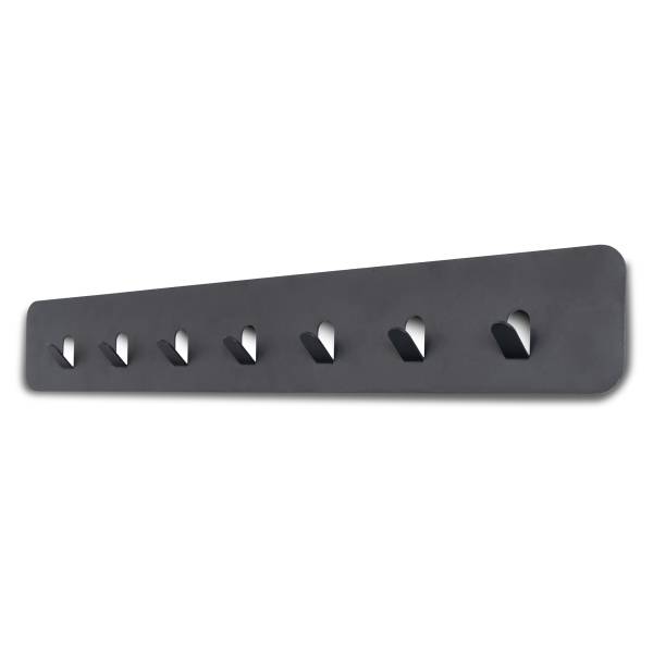 Garderobenleiste Targat - Metall - Anthrazit - Breite: 70 cm