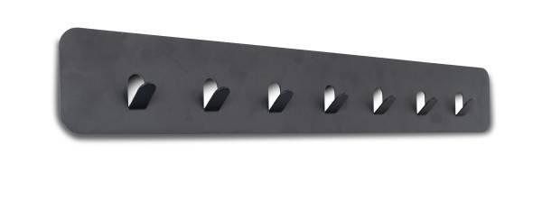 Garderobenleiste Targat - Metall - Anthrazit - Breite: 70 cm