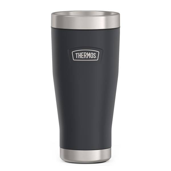 Trinkbecher Cozme - Edelstahl - Dunkelgrau - Dunkelgrau