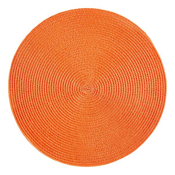 AMBIENTE Tischset rund 38cm orange
