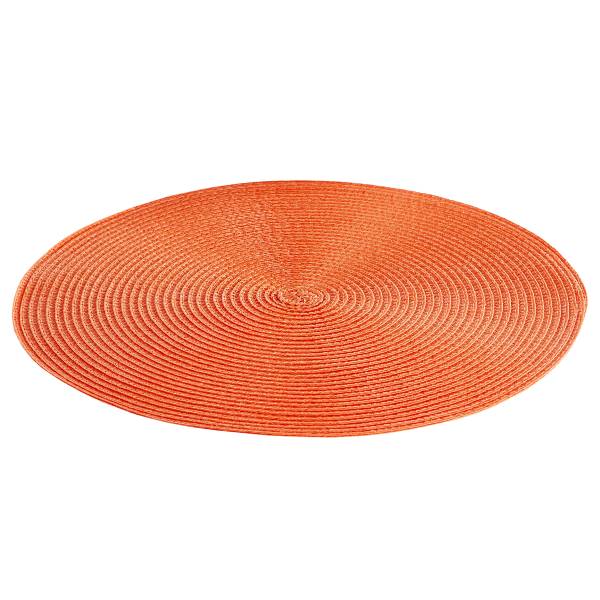 AMBIENTE Tischset rund 38cm orange