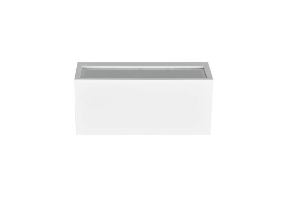 Wandleuchte Mayenne - Aluminium - 2-flammig