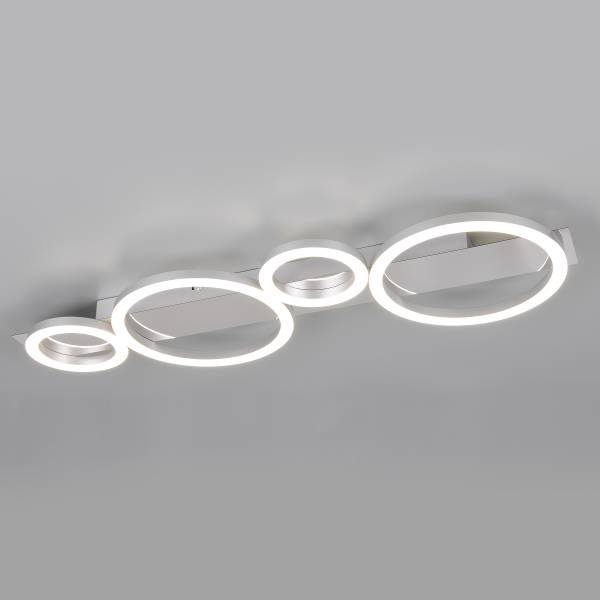 LED-Deckenleuchte Lumos - Eisen - 1-flammig - Weiß