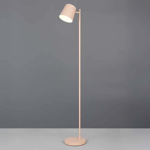 LED-Stehleuchte Blake - Eisen - 1-flammig - Beige