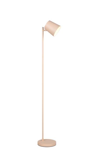 LED-Stehleuchte Blake - Eisen - 1-flammig - Beige