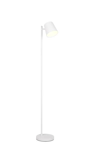 LED-Stehleuchte Blake - Eisen - 1-flammig - Weiß