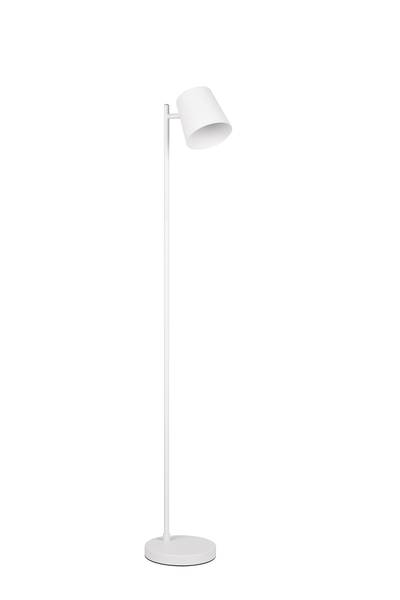 LED-Stehleuchte Blake - Eisen - 1-flammig - Weiß