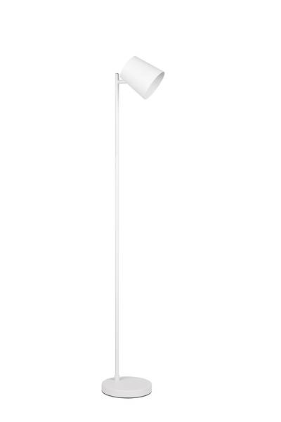 LED-Stehleuchte Blake - Eisen - 1-flammig - Weiß