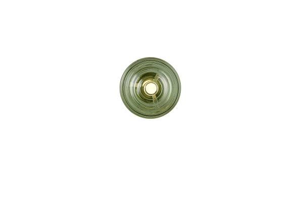 LED-Wandleuchte Earl - Farbglas / Eisen - 1-flammig - Grün