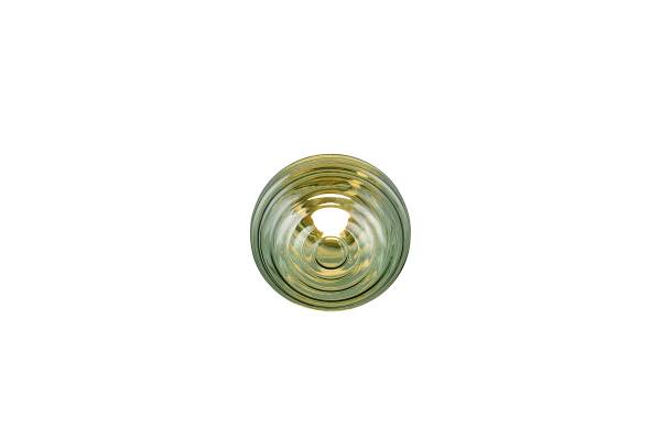 LED-Wandleuchte Earl - Farbglas / Eisen - 1-flammig - Grün