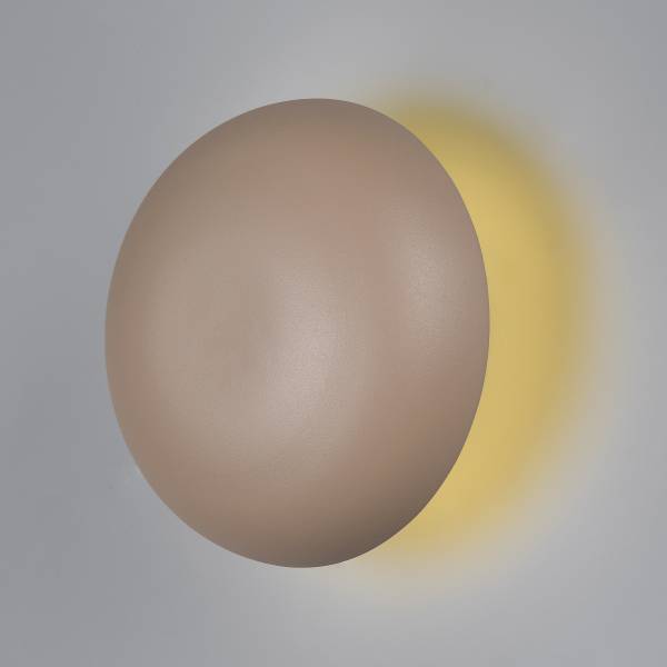 LED-Wandleuchte Davey - Eisen - 1-flammig - Beige