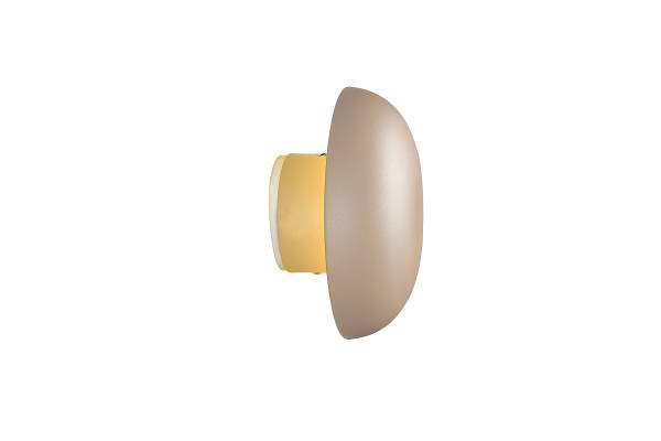 LED-Wandleuchte Davey - Eisen - 1-flammig - Beige