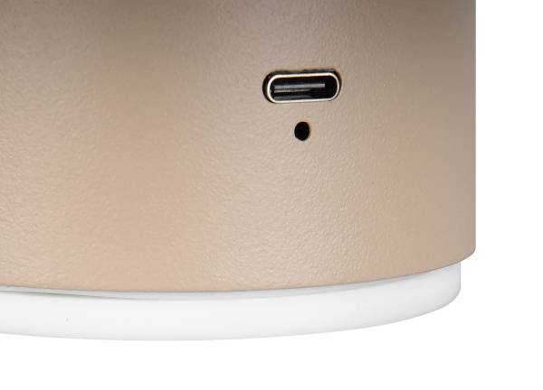 LED-Wandleuchte Davey - Eisen - 1-flammig - Beige
