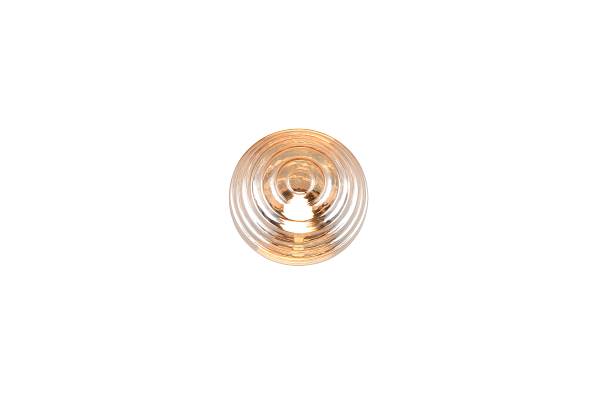 LED-Wandleuchte Earl - Farbglas / Eisen - 1-flammig - Orange
