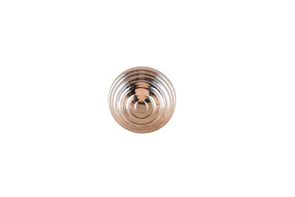 LED-Wandleuchte Earl - Farbglas / Eisen - 1-flammig - Orange