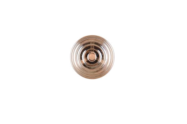 LED-Wandleuchte Earl - Farbglas / Eisen - 1-flammig - Orange