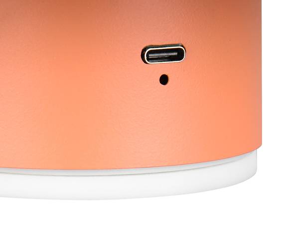 LED-Wandleuchte Davey - Eisen - 1-flammig - Orange