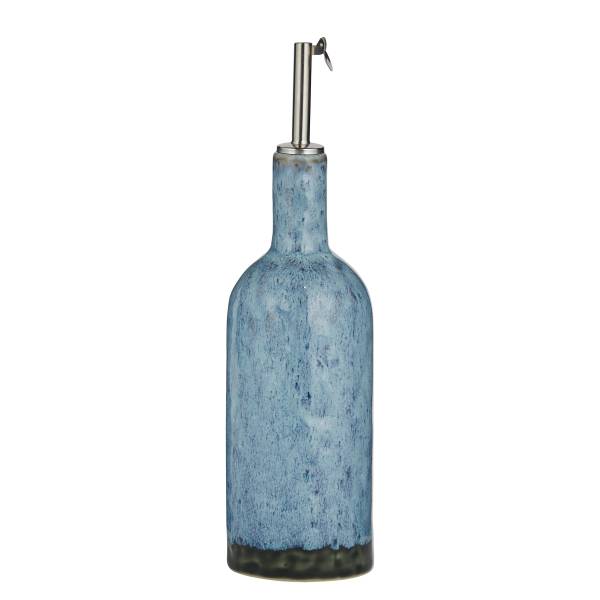 Öl- & Essiglflasche PORTIMAO - Steinzeug - Blau