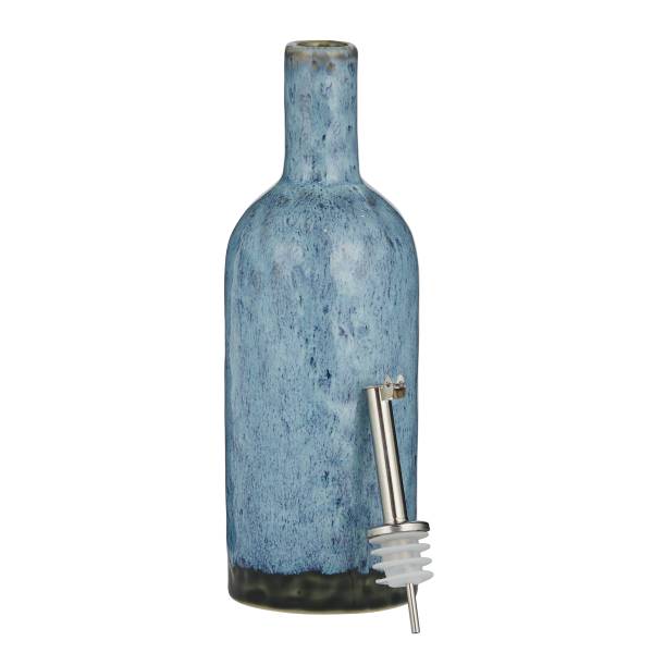 Öl- & Essiglflasche PORTIMAO - Steinzeug - Blau